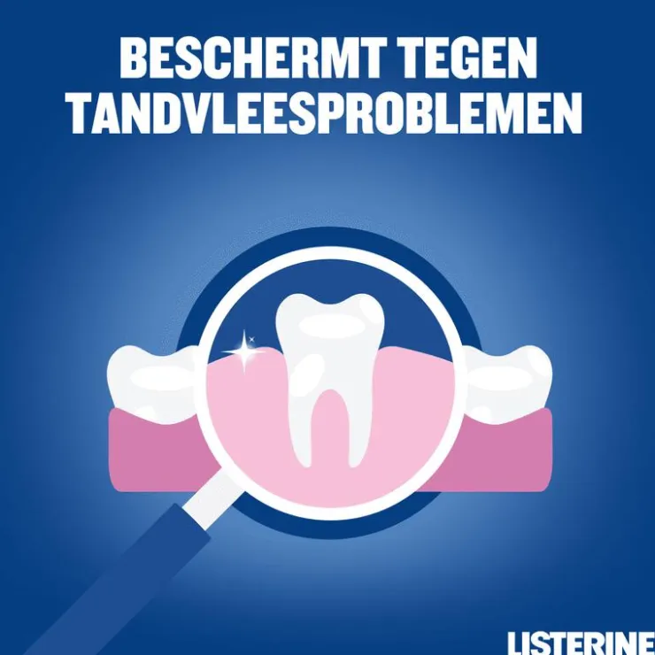 Listerine ® Total Care Bescherming Tegen Tandsteen Mondspoeling - 500ML