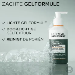 Heren L'Oréal Paris L'Oréal Men Expert Derma Control Cleanser 260 ML