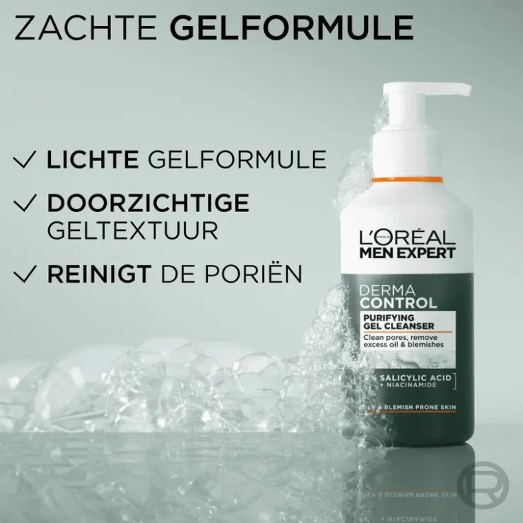 Heren L'Oréal Paris L'Oréal Men Expert Derma Control Cleanser 260 ML