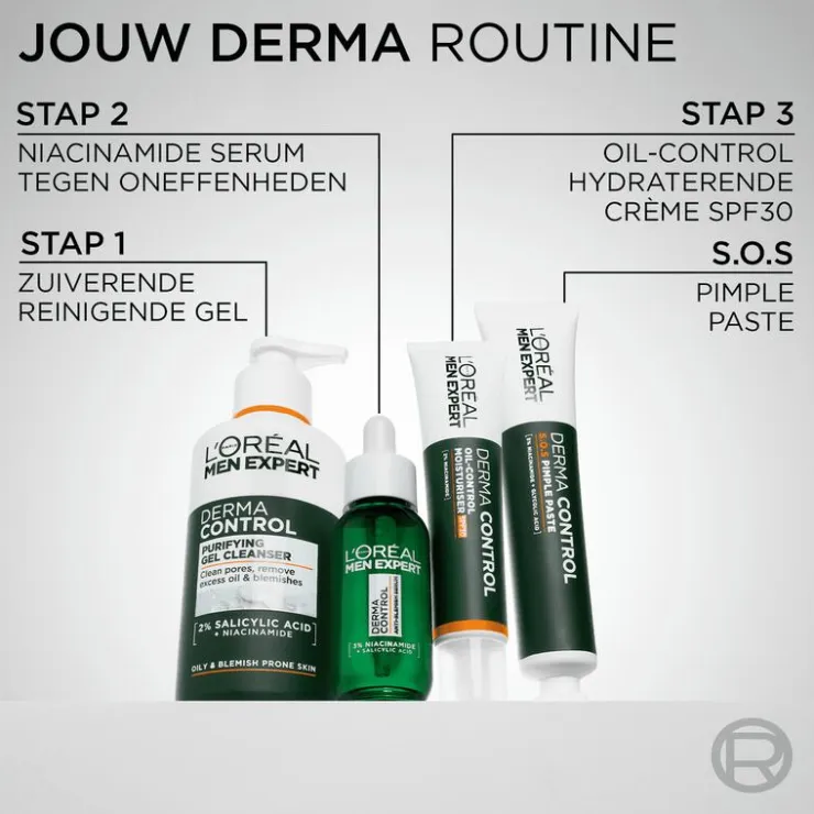 Heren L'Oréal Paris L'Oréal Men Expert Derma Control Cleanser 260 ML