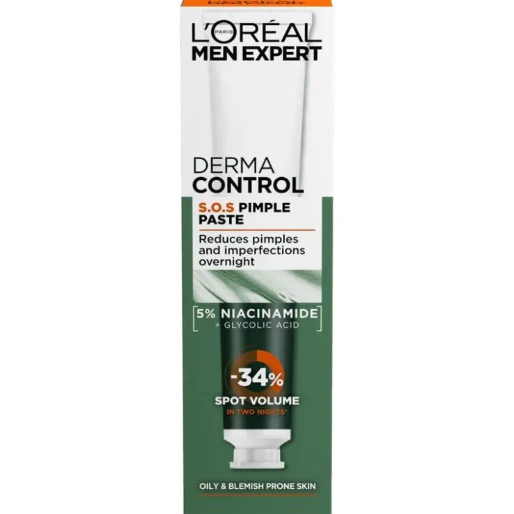 Heren L'Oréal Paris L'Oréal Men Expert Derma Control Pimple Paste - 45ML