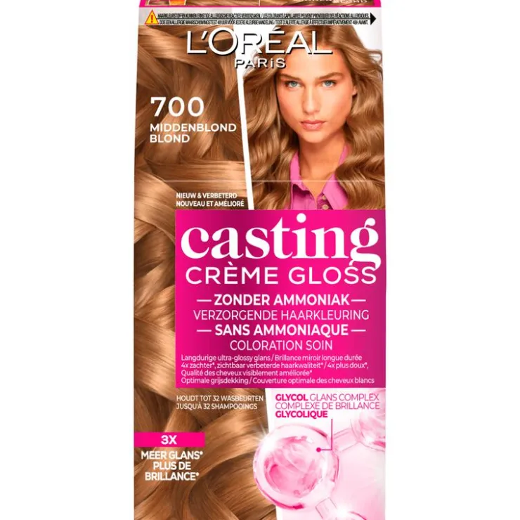L'Oréal Paris Casting Crème Gloss Haarverf Middenblond
