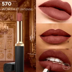 L'Oréal Paris Color Riche Intense Volume Matte Lipstick 570 Worth It Intense 1,8 GR