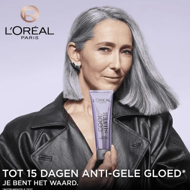 L'Oréal Paris Cool Silver Revitaliserende Zilververzorging Absoluut Silver