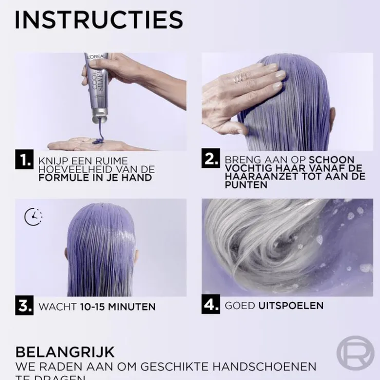 L'Oréal Paris Cool Silver Revitaliserende Zilververzorging Absoluut Silver