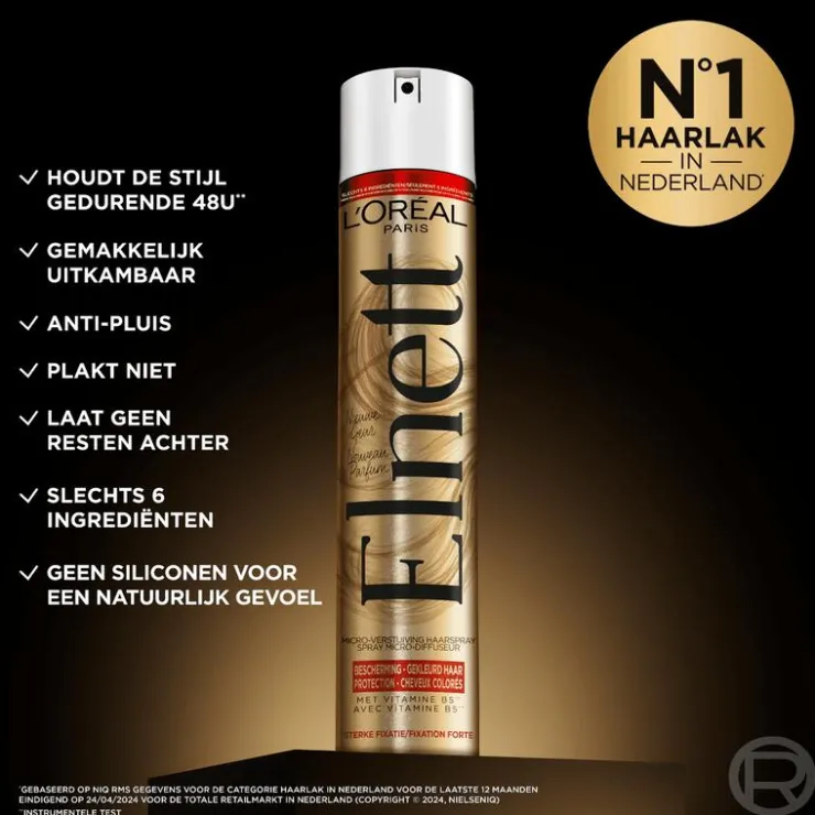 L'Oréal Paris Elnett Satin Kleurbescherming Haarspray