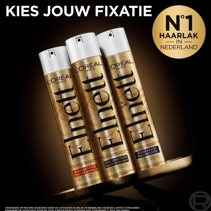 L'Oréal Paris Elnett Satin Extra Sterk Haarspray Mini 75 ML