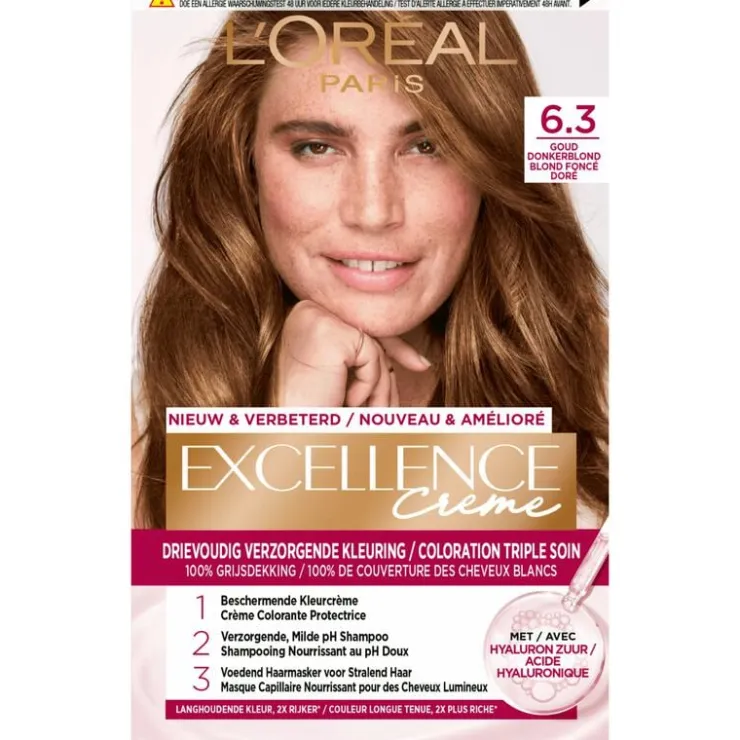 L'Oréal Paris Excellence Crème Verzorgende Crèmekleuring