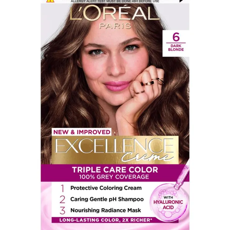 L'Oréal Paris Excellence Crème Verzorgende Crèmekleuring