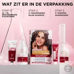 L'Oréal Paris Excellence Crème Permanente Haarverf 7 Middenblond
