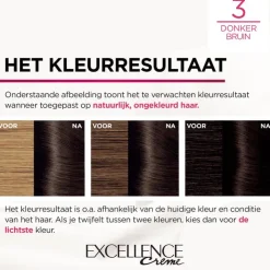 L'Oréal Paris Excellence Crème Verzorgende Crèmekleuring