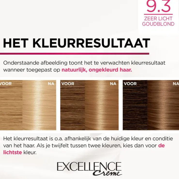 L'Oréal Paris Excellence Crème Verzorgende Crèmekleuring