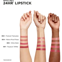 L'Oréal Paris Infaillible 24H Lippenstift 801