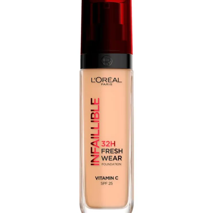 L'Oréal Paris Infaillible 32HR Fresh Wear 220 Sand Foundation met SPF25 30 ML