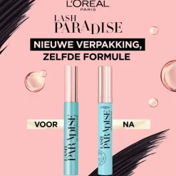 L'Oréal Paris Lash Paradise Volume Mascara Waterproof Zwart