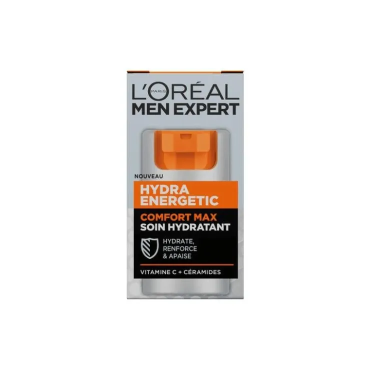 Heren L'Oréal Paris Men Expert Hydra Energetic Comfort Max Gezichtscrème 50 ML