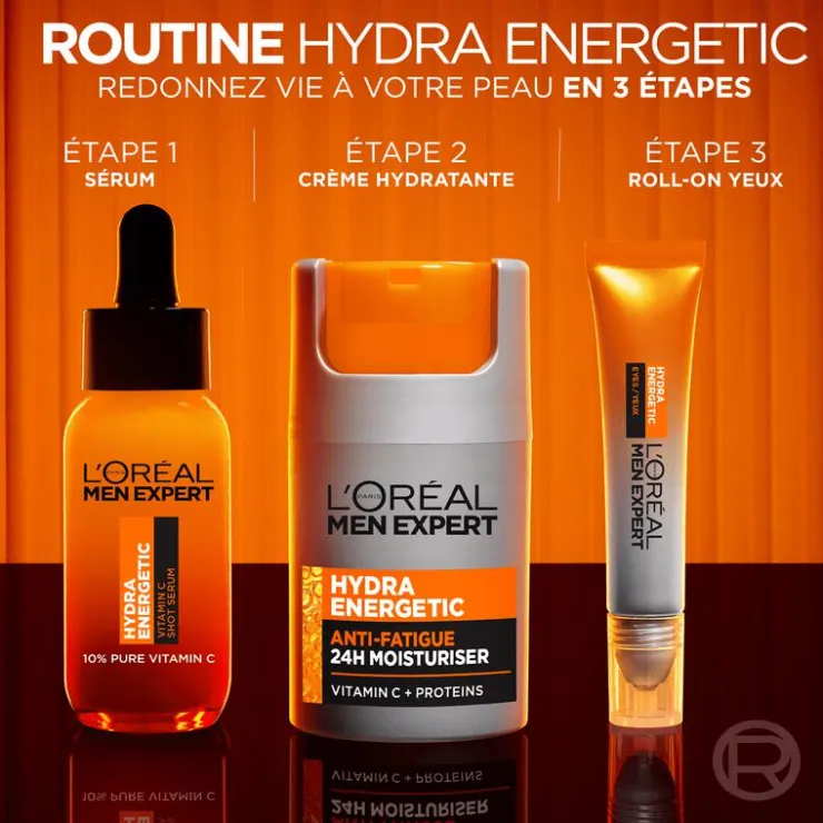 Heren L'Oréal Paris Men Expert Hydra Energetic Hydraterende Gezichtscrème 50 ML