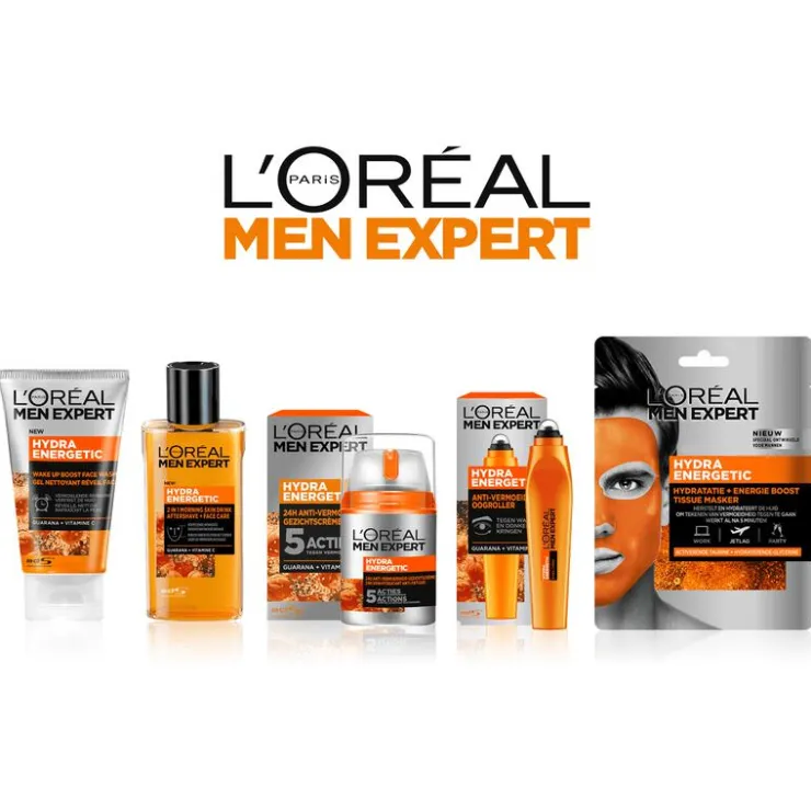 Heren L'Oréal Paris Men Expert Hydra Energetic Gezichtsreiniger 100 ML