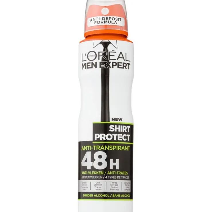Heren L'Oréal Paris Men Expert Shirt Protect 48H Deodorant Spray 150 ML