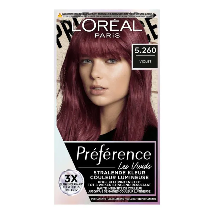 L'Oréal Paris Preference Vivids Permanente Haarverf 5.260