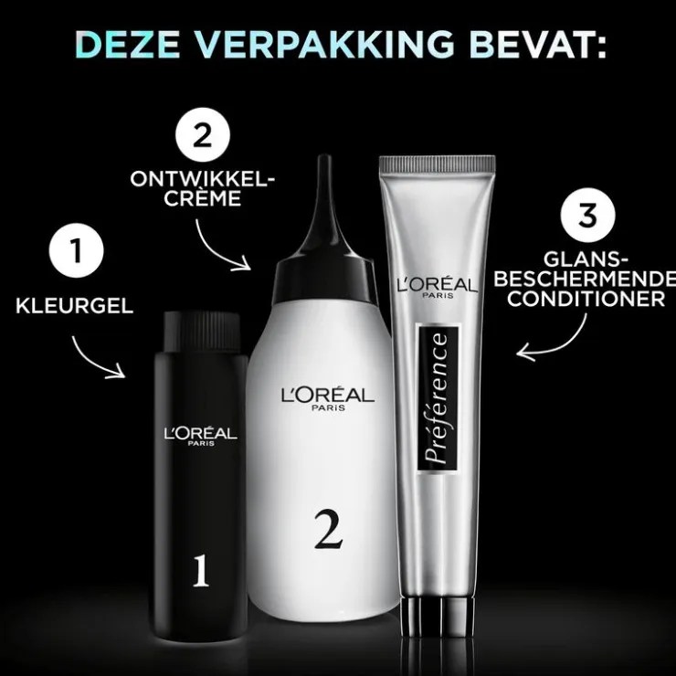 L'Oréal Paris Preference Vivids Permanente Haarverf 10.112