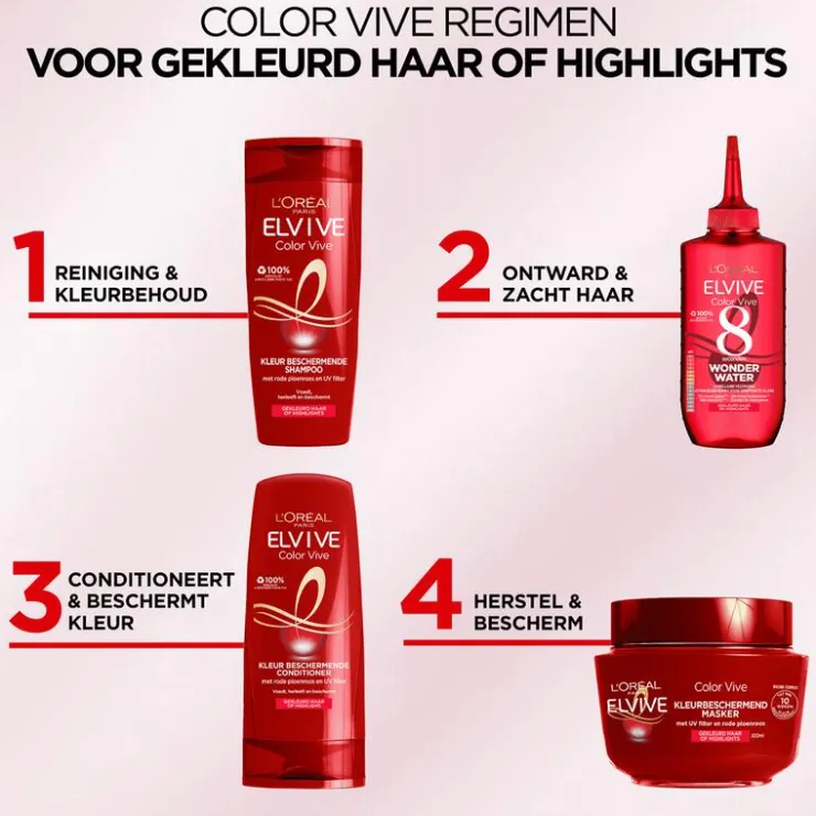 L'Oréal Paris L'Oreal Paris Elvive Color Vive Kleurbeschermende Shampoo 90 ML