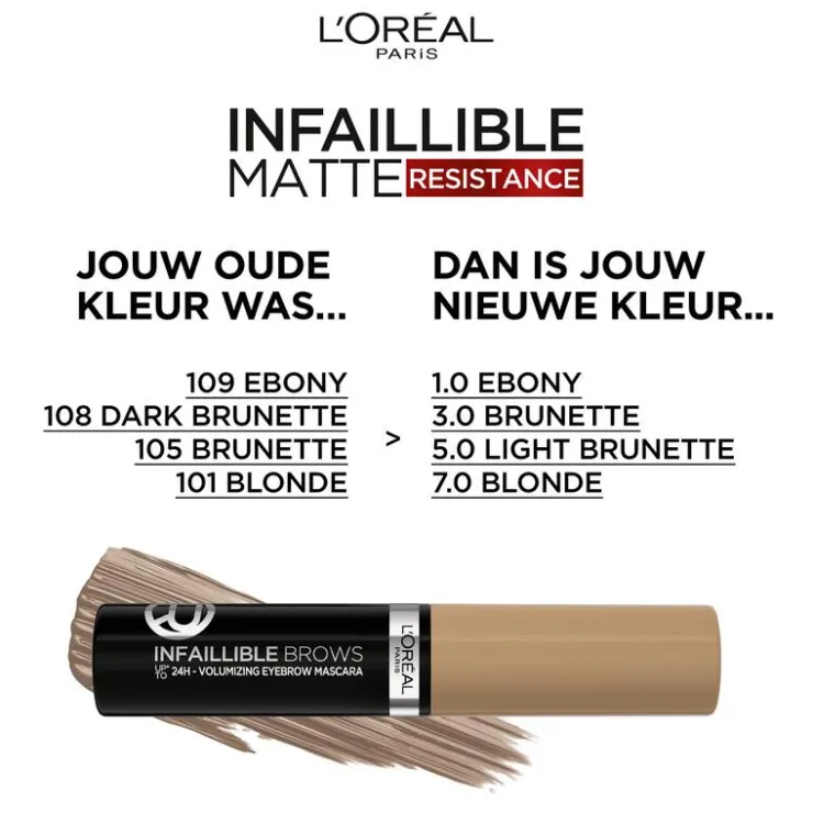 L'Oréal Paris L'Oreal Paris Infaillible Brow Mascara 5.0