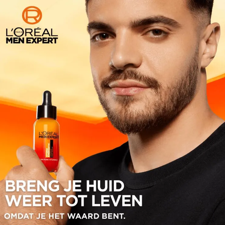 Heren L'Oréal Paris L'Oreal Paris Men Expert Hydra Energetic Vitamine C Serum 30 ML