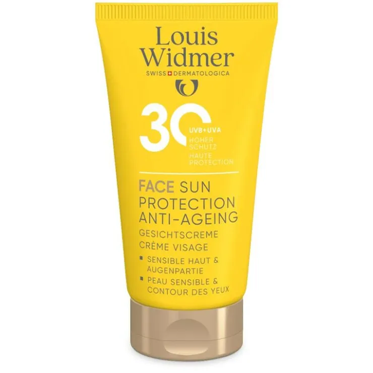 Louis Widmer Face Sun Protection Anti-Ageing SPF 30 Licht Geparfumeerd 50ML