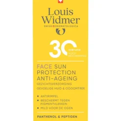 Louis Widmer Face Sun Protection Anti-Ageing SPF 30 Licht Geparfumeerd 50ML