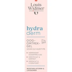 Louis Widmer Hydraderm Oogomtrek Gel Ongeparfumeerd 15 ML
