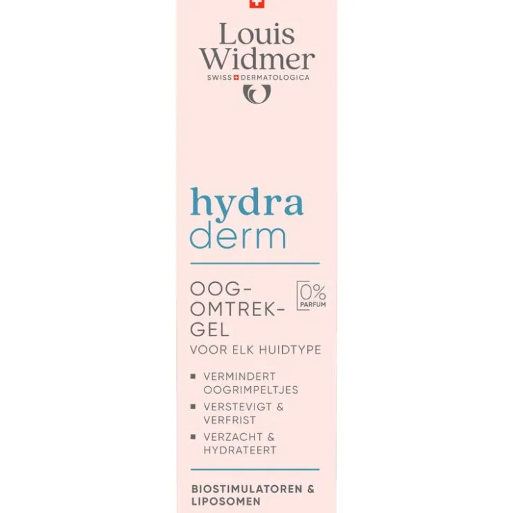 Louis Widmer Hydraderm Oogomtrek Gel Ongeparfumeerd 15 ML