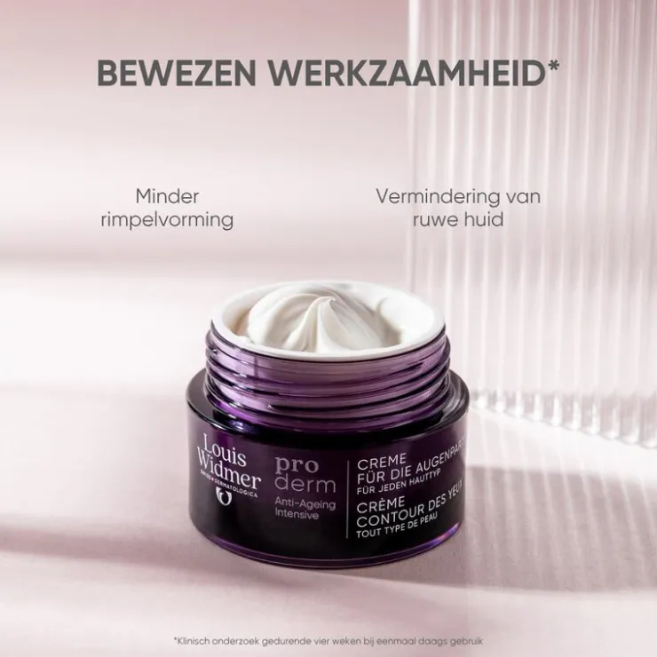 Louis Widmer Proderm Oogomtrekcrème Licht Geparfumeerd 30 ML