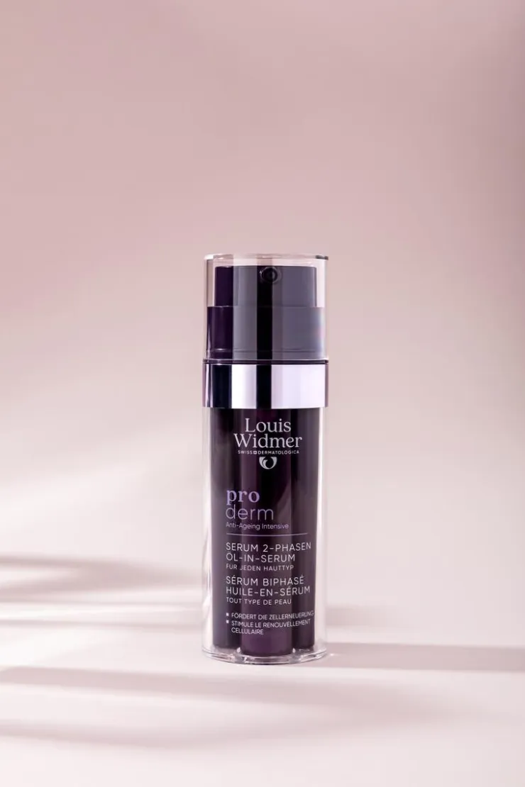 Louis Widmer Proderm Tweefasig Serum Olie-In-Serum Licht Geparfumeerd 35 ML