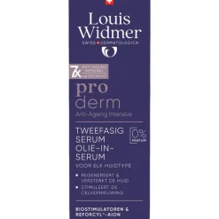 Louis Widmer Proderm Tweefasig Olie-in-Serum Zonder Parfum 35 ML