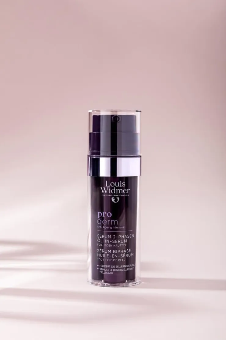 Louis Widmer Proderm Tweefasig Olie-in-Serum Zonder Parfum 35 ML