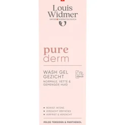Louis Widmer Purederm Gezichtsgel Zonder Pafum 125 ML