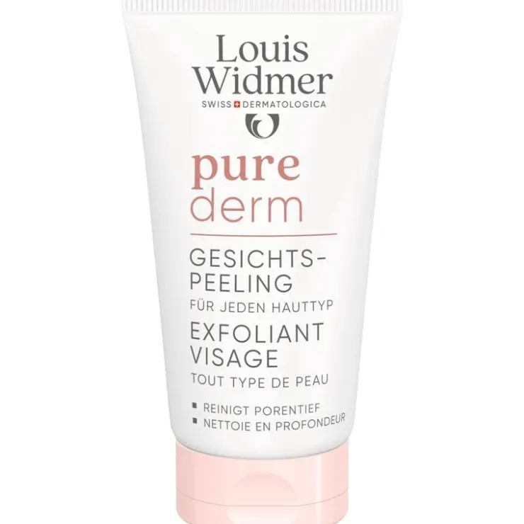 Louis Widmer Purederm Gezichtspeeling Zonder Parfum 50 ML