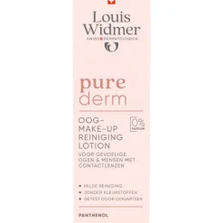 Louis Widmer Purederm Make-up Reiniging Lotion Zonder Parfum 100 ML