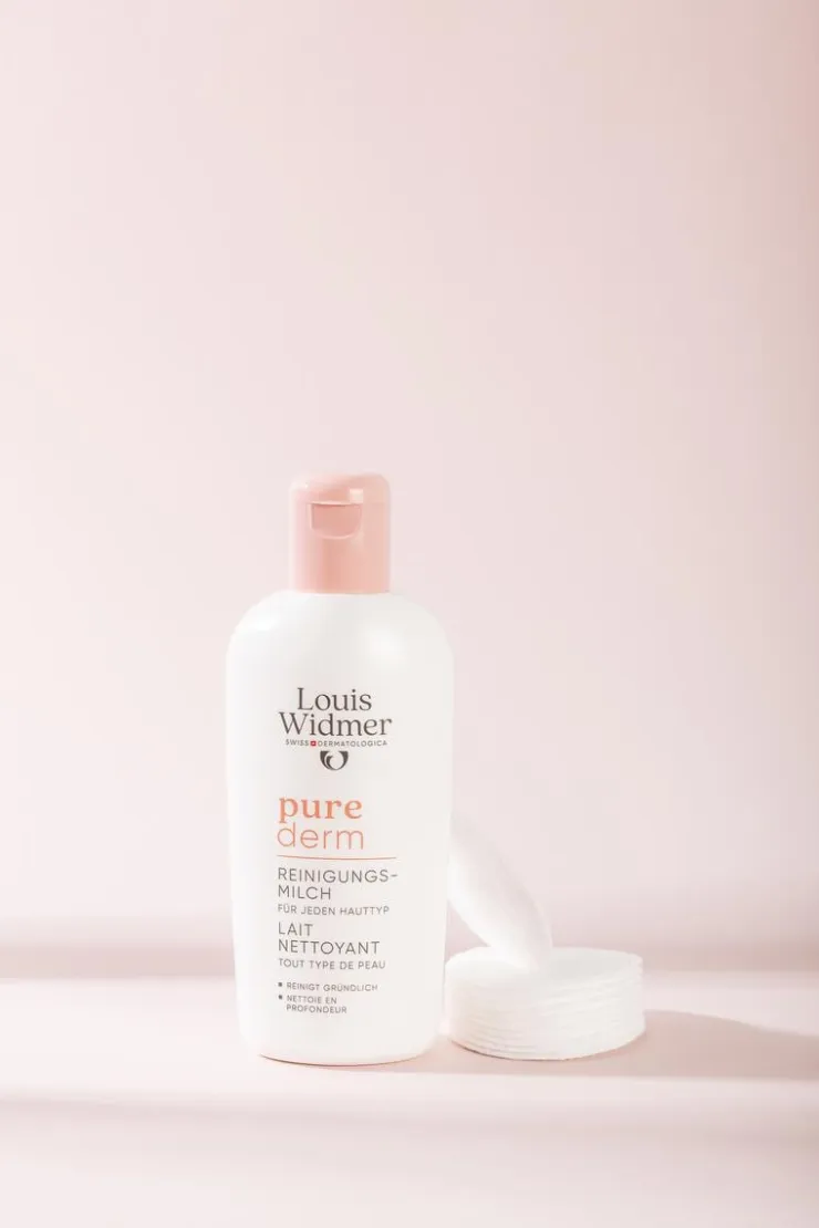 Louis Widmer Purederm Reinigingsmelk Zonder Parfum 200 ML