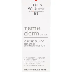 Louis Widmer Remederm Crème Fluide Licht Geparfumeerd 200 ML