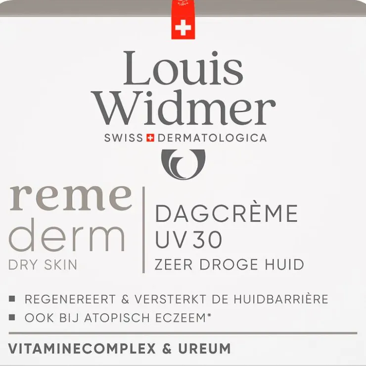 Louis Widmer Remederm Dagcrème UV 30 Licht Geparfumeerd 50 ML
