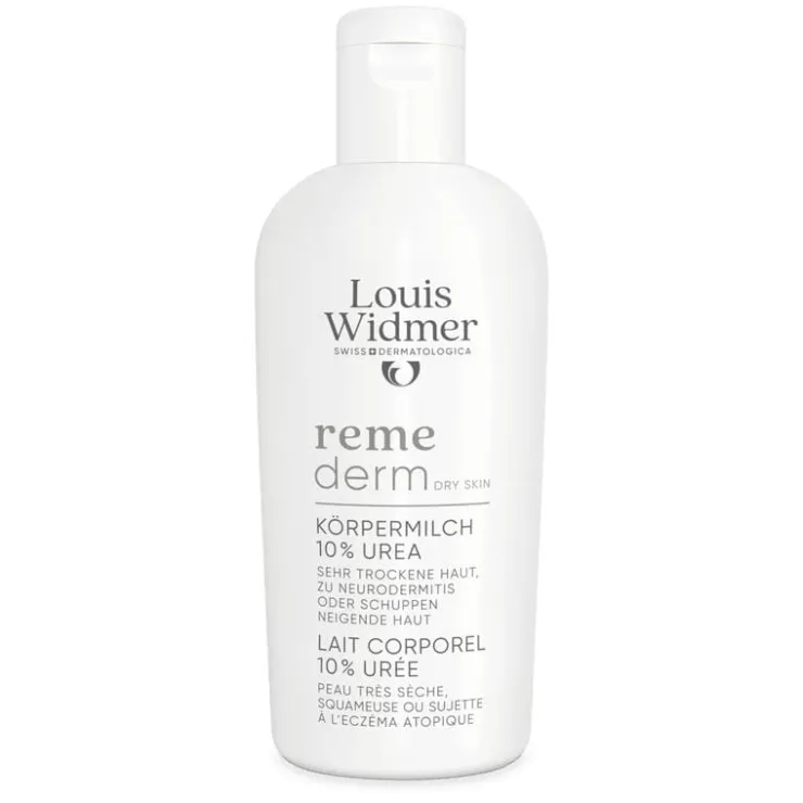 Louis Widmer Remederm Lichaamsmelk 10% Ureum Zonder Parfum 200 ML
