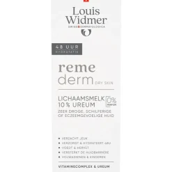 Louis Widmer Remederm Lichaamsmelk 10% Ureum Zonder Parfum 200 ML