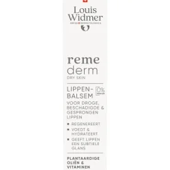 Louis Widmer Remederm Lippenbalsem Zonder Parfum 15 ML