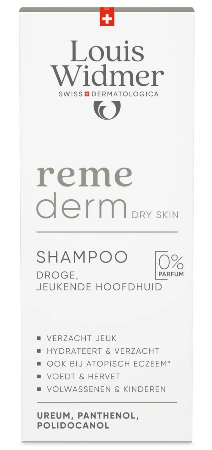 Louis Widmer Remederm Shampoo Zonder Parfum 150ML