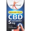 Lucovitaal CBD 5 mg Cannabidiol Capsules