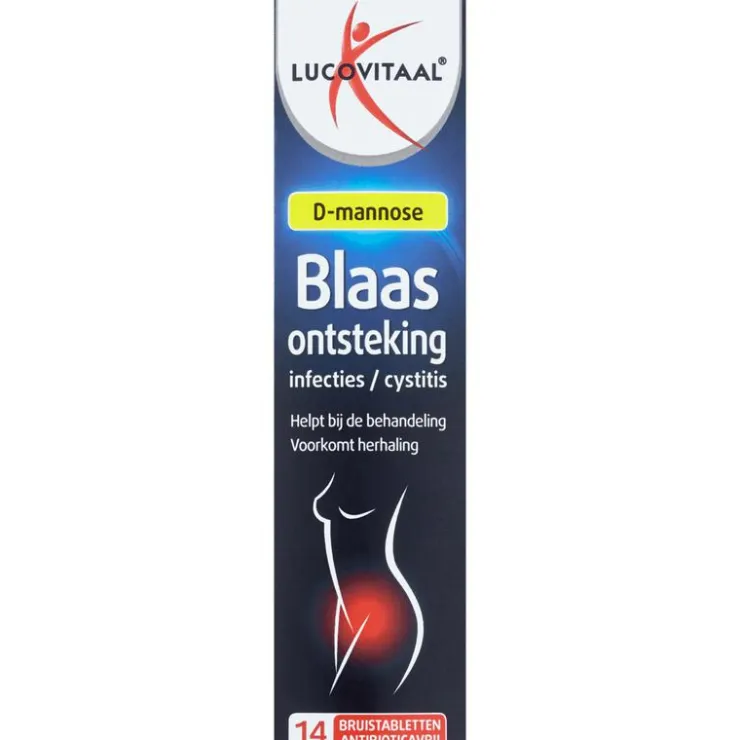 Lucovitaal D-Mannose Bruistablet 14 stuks