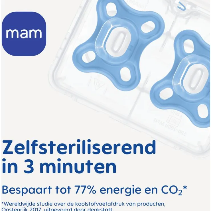 MAM Comfort Fopspenen 0-3 maanden 2 stuks