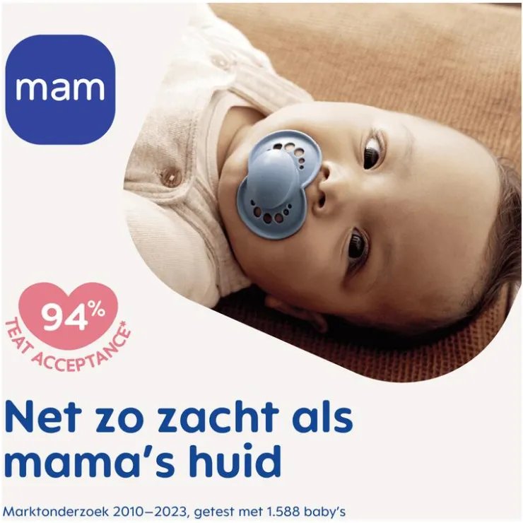 MAM Original Fopspenen 16+ maanden 2 stuks